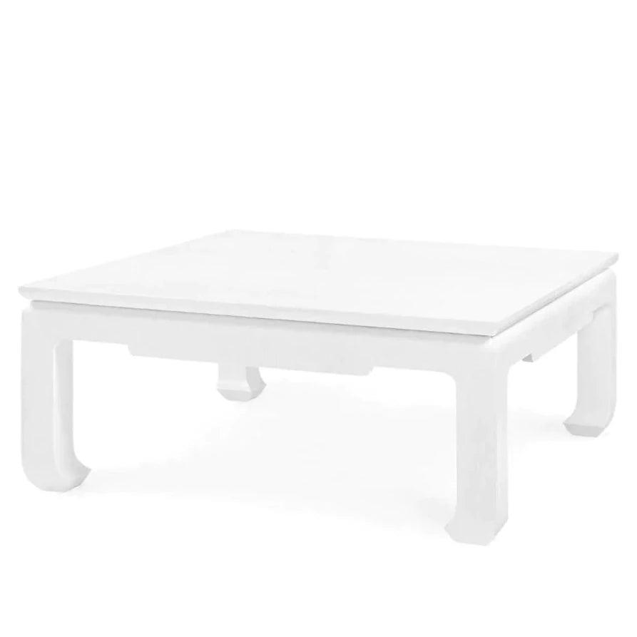 Bethany Large Square Coffee Table in Vanilla