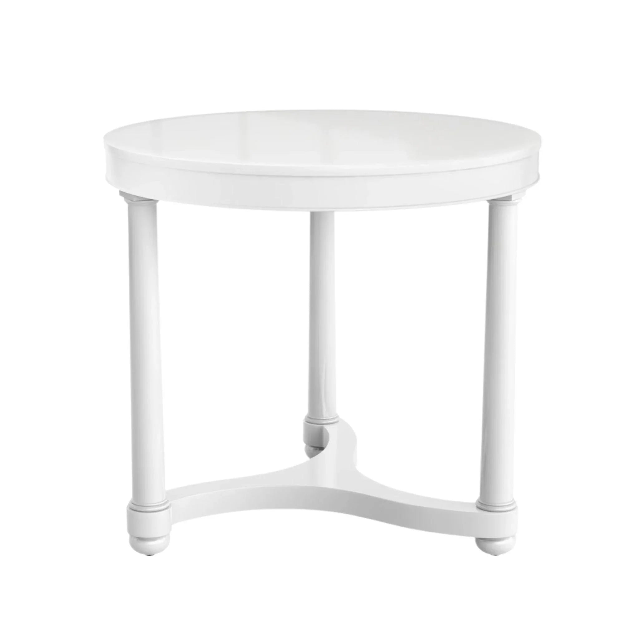 Gwendolen Side Table in White