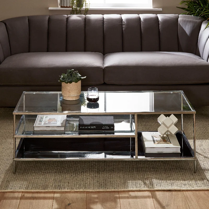 Evelyn Coffee Table - Chrome