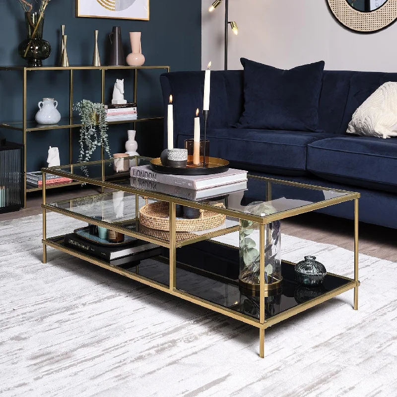 Evelyn Coffee Table - Gold