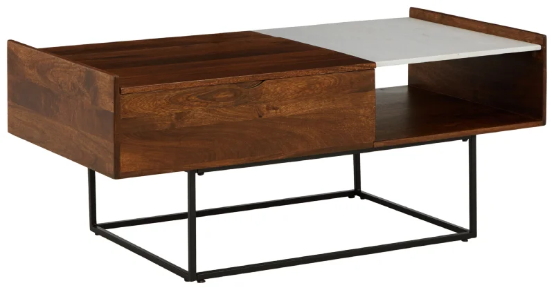 Rusitori Rect Lift Top Cocktail Table Multi by Ashley Furniture